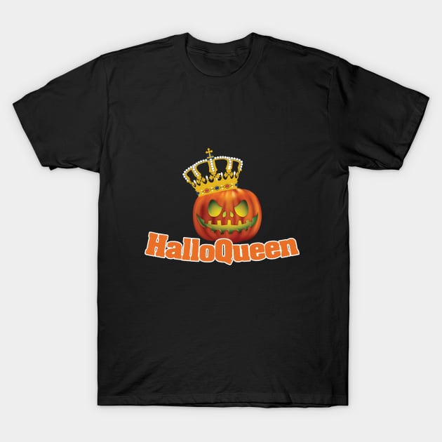 Halloween - Halloqueen T-Shirt by Kudostees